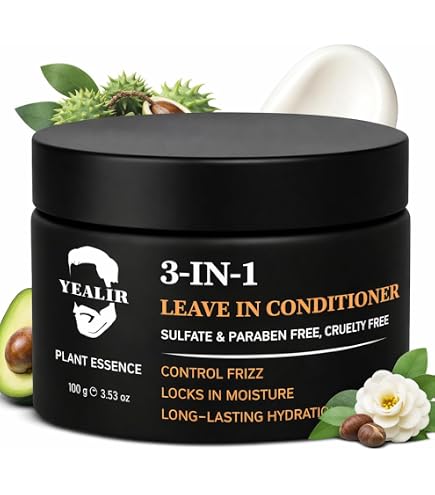 Amazon.com: 3-in-1 Curl Cream for Men - Defines Curls, Tames Frizz
